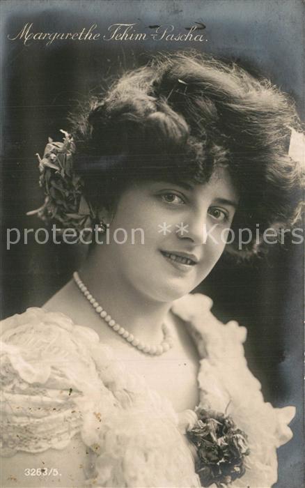 Schauspieler Margarethe Fehim-Pascha