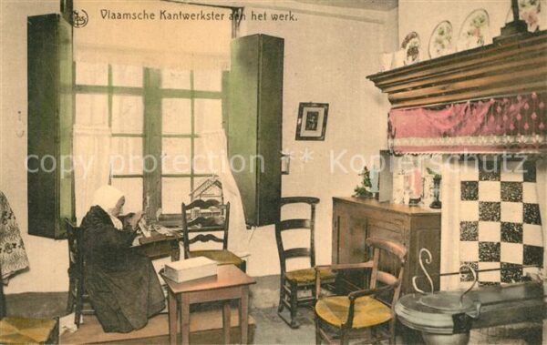 Handarbeit Vlaamsche Kantwerkster