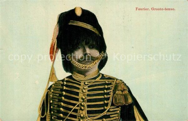 Militaria Belgien Fourier Groote-Tenue
