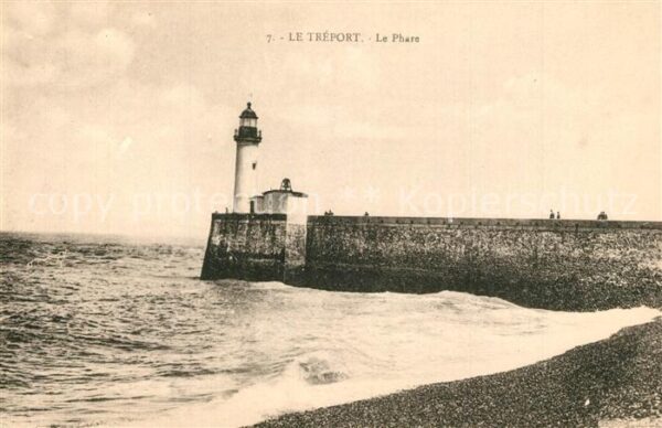 Leuchtturm Lighthouse Treport Phare
