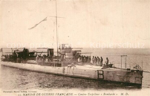 Marine Contre-Torpilleur Bombarde