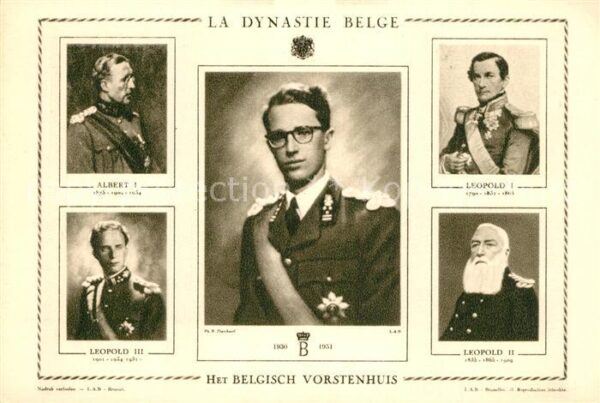Adel Belgien Dynastie Belge Albert I. Leopold I.