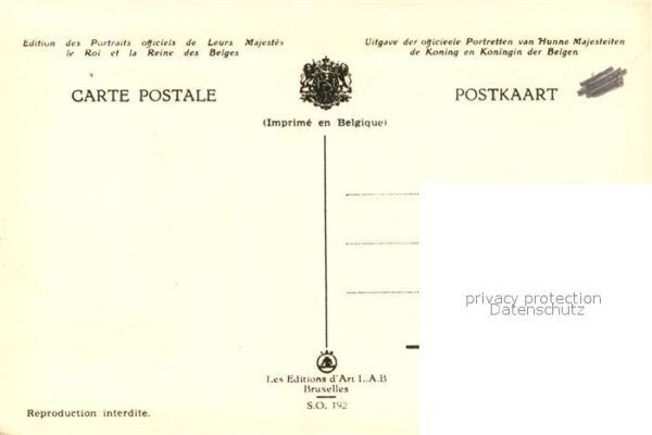 Adel Belgien Dynastie Belge Albert I. Leopold I. – Bild 2
