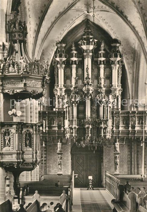 Kirchenorgel Parchim Marienkirche