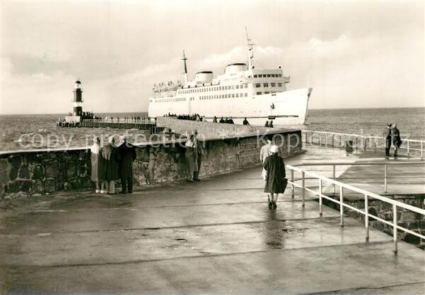 Schiffe Ships Navires F?hrschiff Warnem?nde Rostock