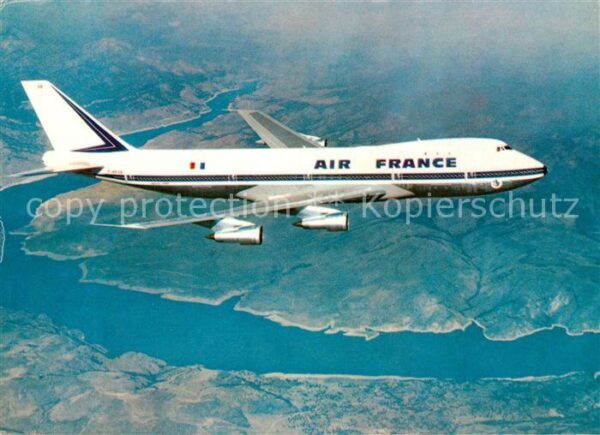 Flugzeuge Zivil Air France Boeing 747