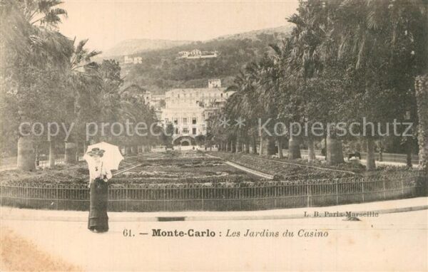 Monte-Carlo Les jardins du casino