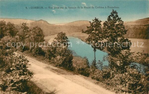 Corbion Vue prise sur la Semois de la Route a P