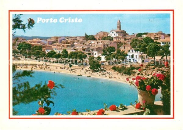 Porto Cristo Panorama Blick auf den Strand