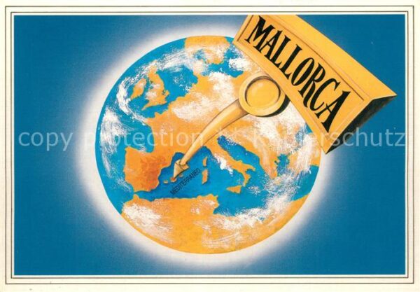 Mallorca Weltkugel