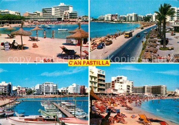 Can Pastilla Palma de Mallorca Strand Promenade Hafen Hotels