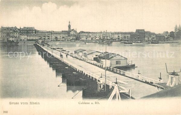 Koblenz Rhein Steg