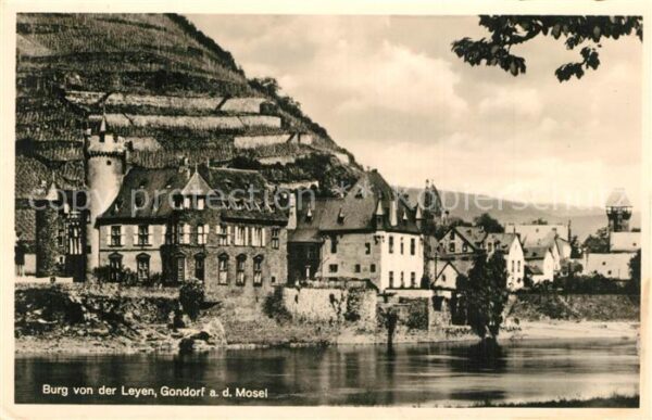 Gondorf Mosel Burg von der Leyen