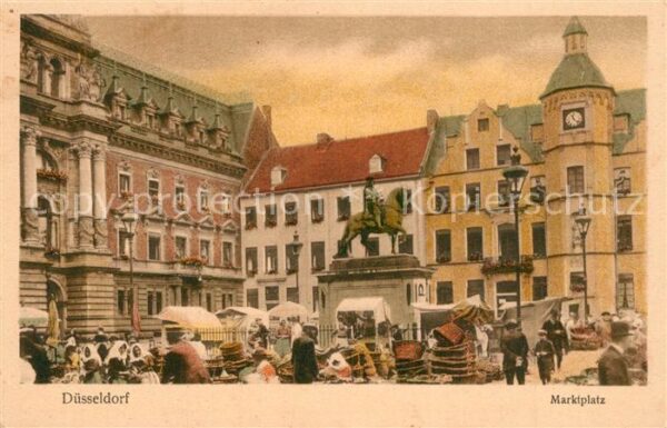 Duesseldorf Marktplatz