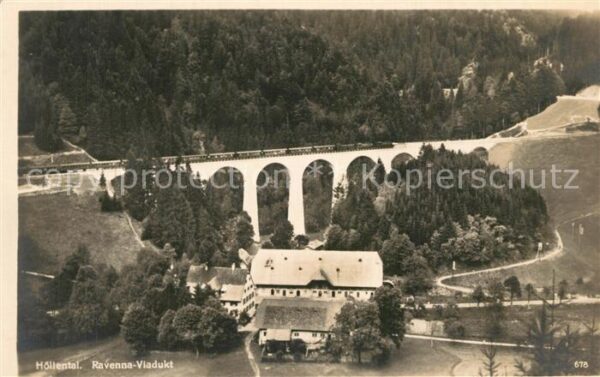 H?llental Schwarzwald Ravenna-Viadukt