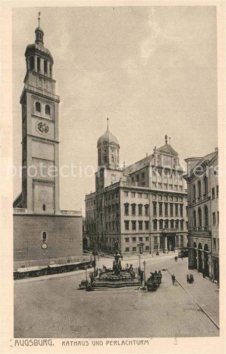 Augsburg Rathaus Perlachturm