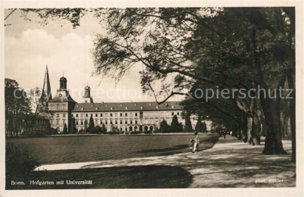 Bonn Rhein Hofgarten Universit