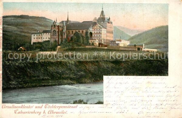 Ahrweiler Ahr Calvarienberg Ursulinenkloster T?chterp