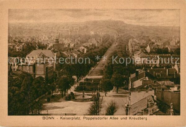 Bonn Rhein Kaiserplatz Poppelsdorfer Allee Kreuzbe