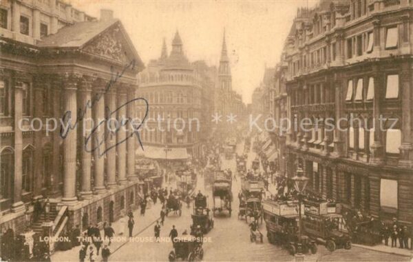 London Mansion-House and Cheapside