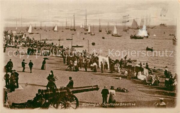 Southsea Beack Boating Kanone