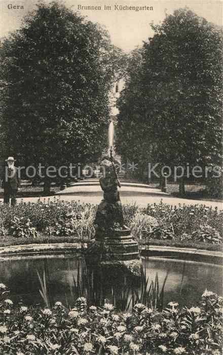 Gera Brunnen im K?chengarten