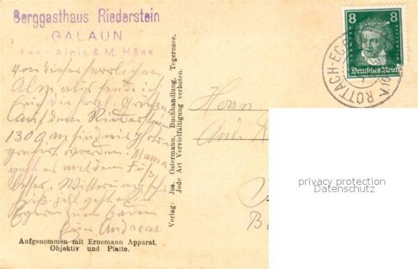 Rottach-Egern Galaun mit Riederstein – Bild 2