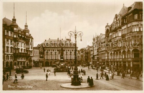 Bonn Rhein Marktplatz