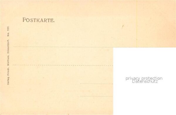 Duesseldorf Alleestrasse mit Bismarckdenkmal und Th – Bild 2