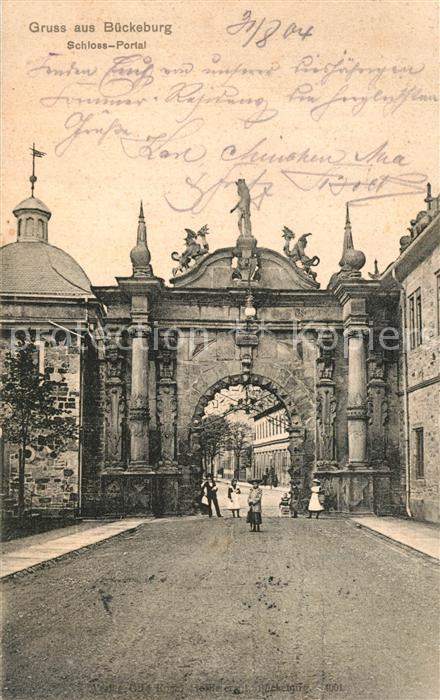 Bueckeburg Schloss-Portal