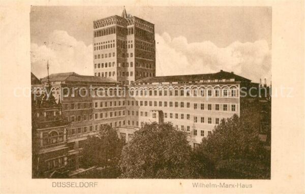 Duesseldorf Wilhelm Marx Haus