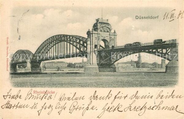 Duesseldorf Rheinbr?cke