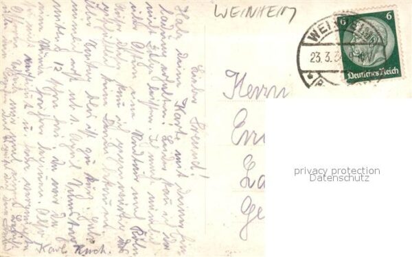 Weinheim Bergstrasse Fliegeraufnahme – Bild 2