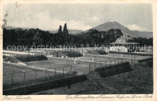 Bad Neuenahr-Ahrweiler Tennispl?tze Terrassen-Caf? im Lenne-Pa