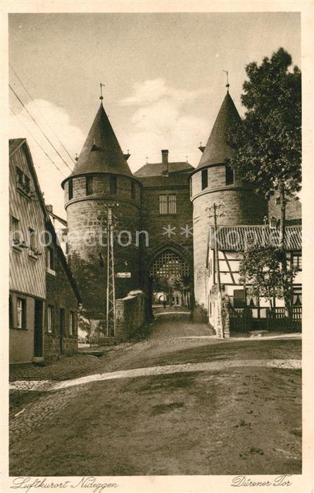 Nideggen Eifel D?rener Tor