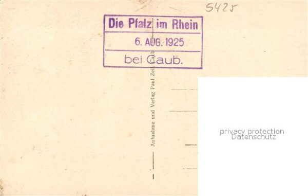 Kaub Hof der Pfalz – Bild 2