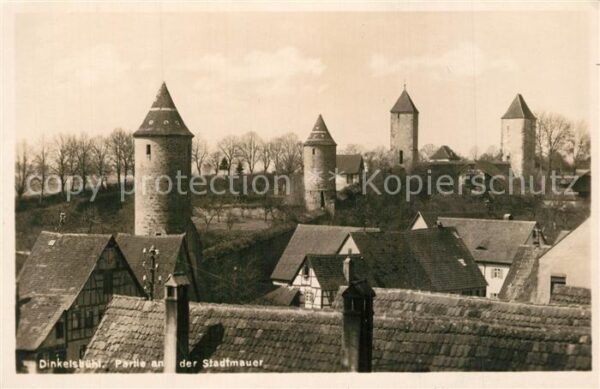 Dinkelsbuehl Stadtmauer