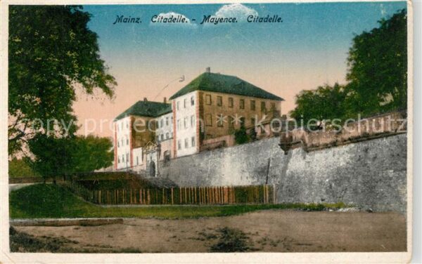 Mainz Rhein Citadelle Mayence