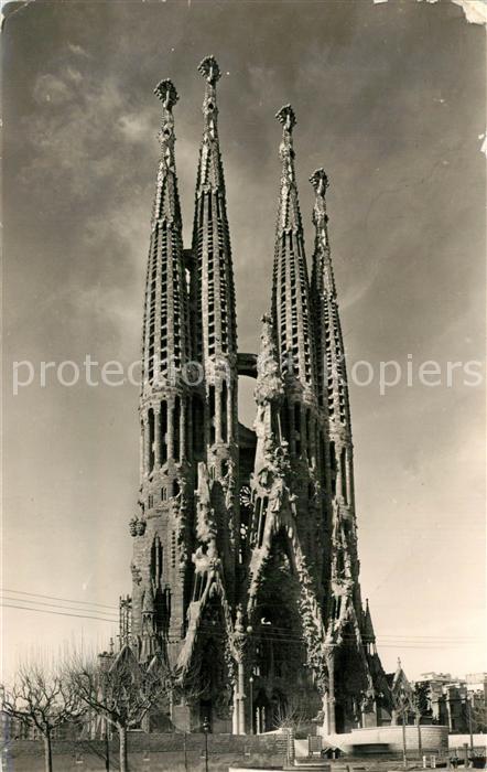 Barcelona Cataluna Templo della Sagrada Familia