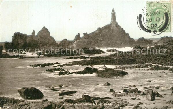 Jersey Kanalinsel Corbiere Lighthouse