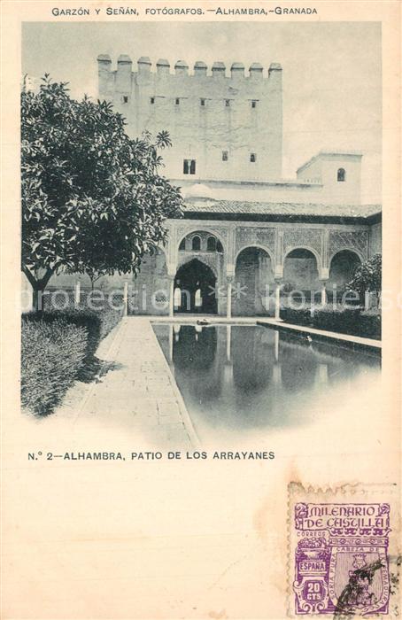 Alhambra Granada Patio de Los Arrayanes
