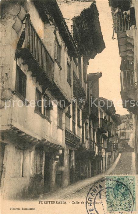 Fuenterrabia Hondarribia Calle de Pampinot