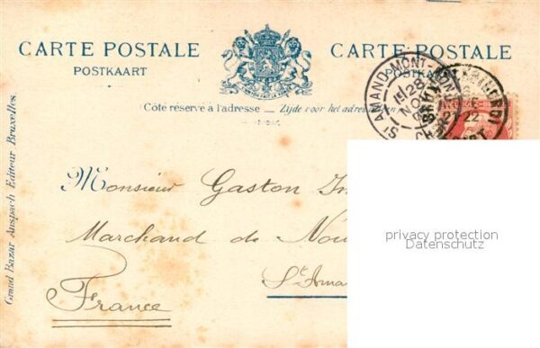 Bruxelles Br?ssel Entree du Bois de la Cambre – Bild 2