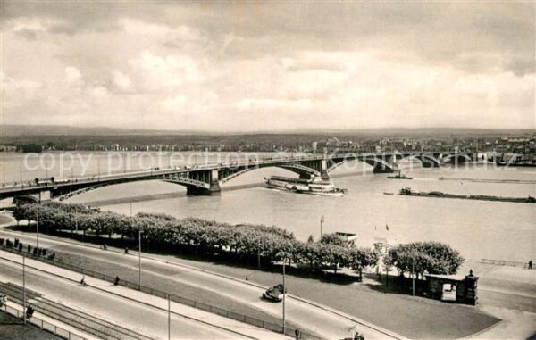Mainz Rhein Strassenbr?cke