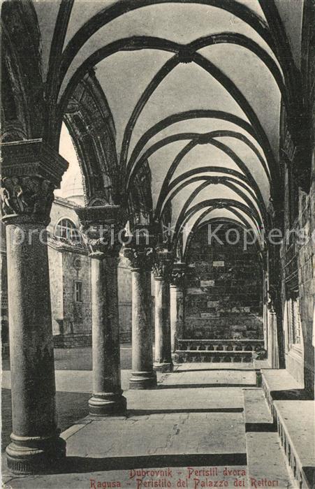 Dubrovnik Ragusa Palazzo dei Rettori