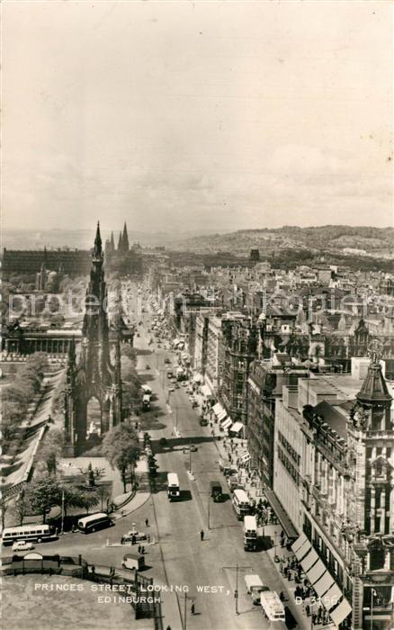 Edinburgh Scotland Prince Street