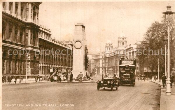 London Cenotaph and Whitehall