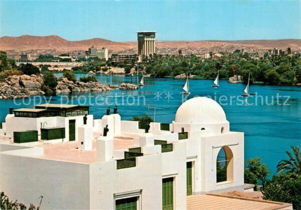 Aswan Haus von der Beghum Kahn und Nil
