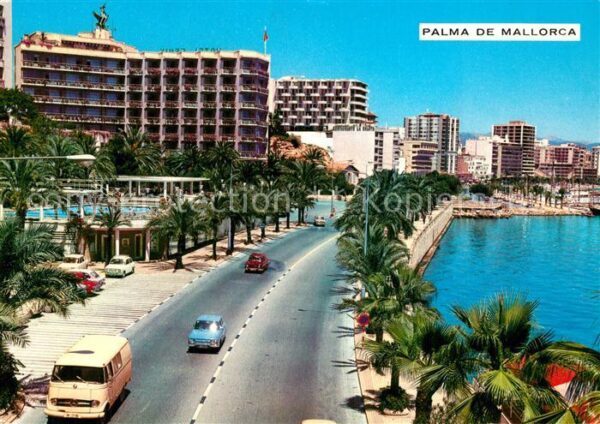 Palma de Mallorca Paseo Maritimo