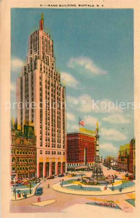 Buffalo New York Rand Building Illustration